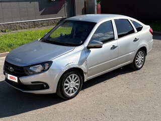 2015 Lada (ВАЗ) Granta I, серебристый, 320000 рублей, вид 1