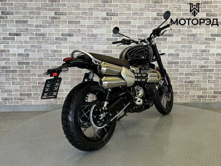 2025 Triumph Scrambler, чёрный, 1495000 рублей, вид 3