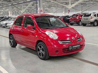 2007 Nissan Micra III (K12), красный, 465000 рублей, вид 3