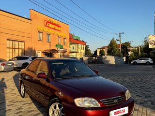 2008 Kia Spectra I Рестайлинг 2, красный, 450000 рублей, вид 4