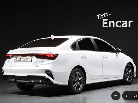 2022 Kia K3 II Рестайлинг, белый, 1450000 рублей, вид 4