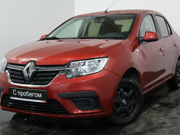 2021 Renault Logan II Рестайлинг, красный, 1099000 рублей - вид 2