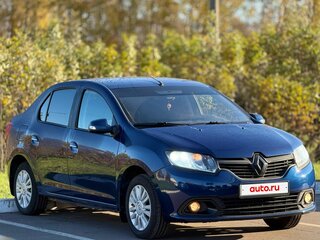 2014 Renault Logan II, синий, 550000 рублей, вид 4
