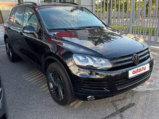 2013 Volkswagen Touareg II, чёрный, 2000000 рублей, вид 2