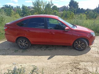 2020 Lada (ВАЗ) Granta I Рестайлинг, красный, 700000 рублей, вид 4