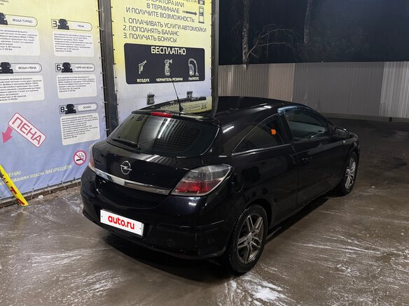 2008 Opel Astra GTC H Рестайлинг, чёрный, 400000 рублей - вид 5
