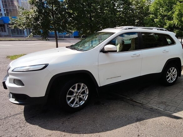 2014 Jeep Cherokee V (KL), белый - вид 3