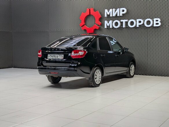 2024 Lada (ВАЗ) Granta I Рестайлинг, чёрный, 850000 рублей - вид 3