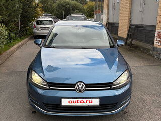 2013 Volkswagen Golf VII, голубой, 1400000 рублей, вид 5