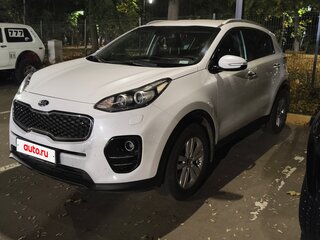 2017 Kia Sportage IV, белый, 1800000 рублей, вид 1