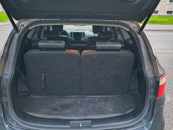 2015 Hyundai Santa Fe Grand III, синий, 2090000 рублей - вид 19