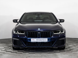 2021 BMW 5 серии 530i xDrive VII (G30/G31/G38) Рестайлинг, синий, 3749000 рублей, вид 3
