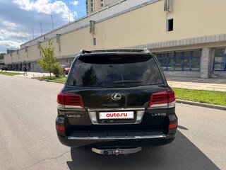 2012 Lexus LX 570 III Рестайлинг, чёрный, 3430000 рублей, вид 5