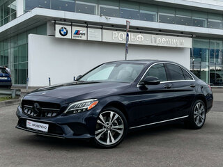 2021 Mercedes-Benz C-Класс 300 IV (W205) Рестайлинг, синий, 3540000 рублей, вид 1