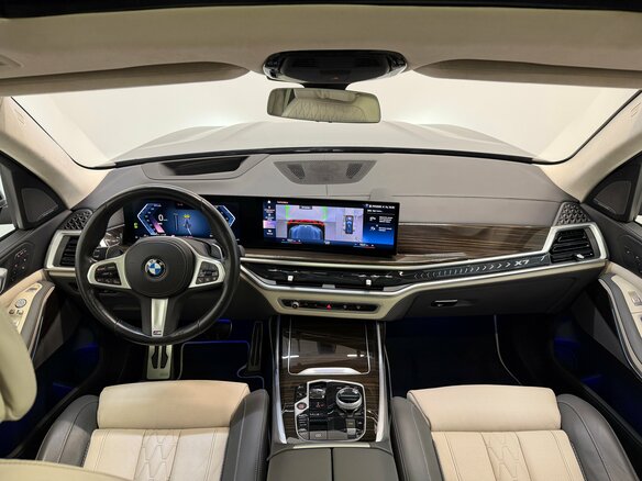 2022 BMW X7 40d I (G07) Рестайлинг, серый, 11900000 рублей - вид 14