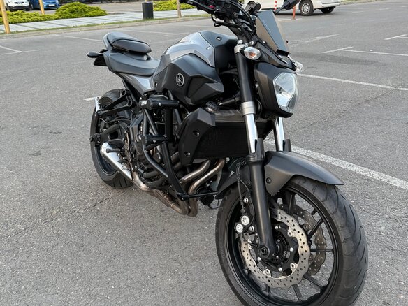 2017 Yamaha MT-07 (FZ-07), серый, 700000 рублей