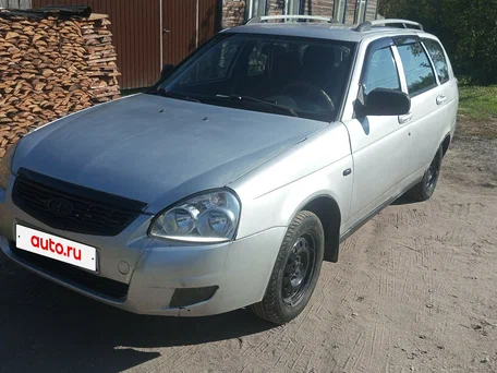 2010 Lada (ВАЗ) Priora I, серебристый, 120000 рублей, вид 1