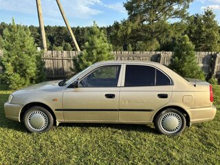 2006 Hyundai Accent ТагАЗ II, бежевый, 280000 рублей, вид 4