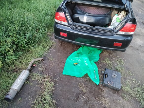 2007 Mitsubishi Lancer IX Рестайлинг, чёрный, 250000 рублей - вид 13