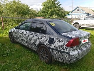 2001 Honda Civic VII, чёрный, 320000 рублей, вид 4