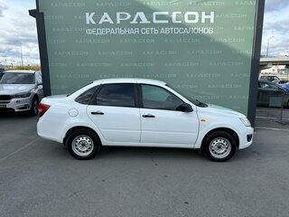 2016 Lada (ВАЗ) Granta I, белый, 432000 рублей, вид 4