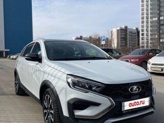 2024 Lada (ВАЗ) Vesta SW Cross I Рестайлинг (NG), белый, 1400000 рублей, вид 1
