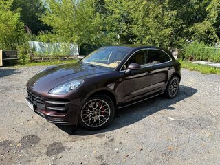 2014 Porsche Macan Turbo I, коричневый, 3100000 рублей, вид 1