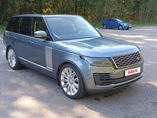 2019 Land Rover Range Rover IV Рестайлинг, голубой, 5900000 рублей, вид 3