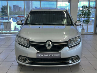 2014 Renault Logan II, серебристый, 599000 рублей, вид 3
