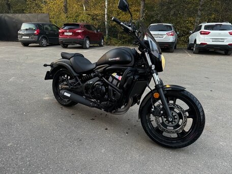 2020 Kawasaki EN650 Vulcan S, чёрный, 880000 рублей, вид 2