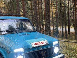 2001 Lada (ВАЗ) 2121 (4x4) I Рестайлинг, синий, 180000 рублей, вид 2