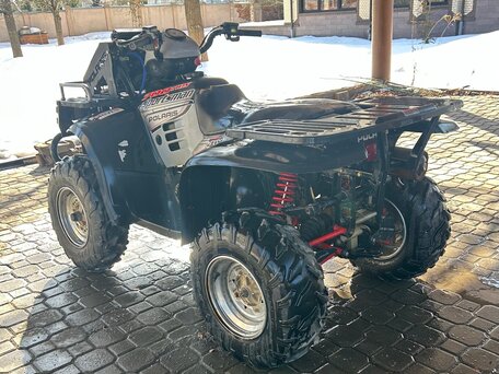 2002 Polaris Sportsman 700, чёрный, 390000 рублей, вид 1
