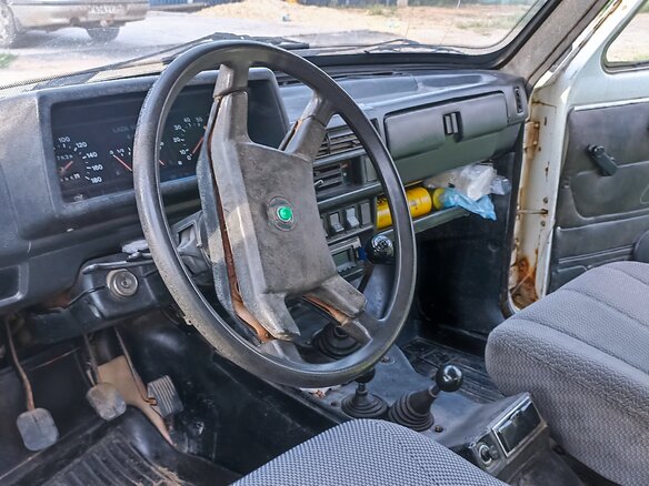 1997 Lada (ВАЗ) 2121 (4x4) I Рестайлинг, белый, 182000 рублей - вид 8