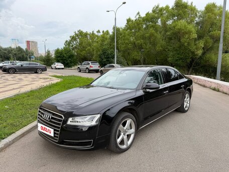 2014 Audi A8 Long III (D4) Рестайлинг, чёрный, 2080000 рублей, вид 1