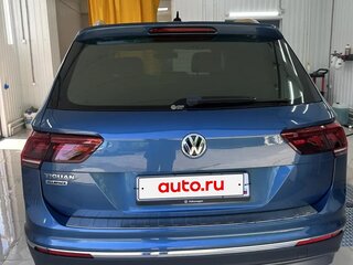2020 Volkswagen Tiguan Allspace II, синий, 3400000 рублей, вид 4