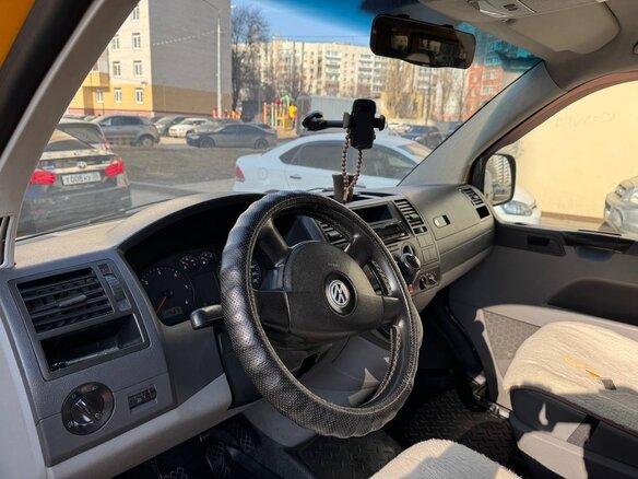 2008 Volkswagen Transporter, жёлтый, 1450000 рублей - вид 8