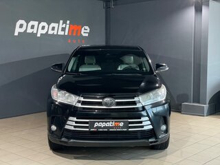 2017 Toyota Highlander III (XU50) Рестайлинг, чёрный, 3149000 рублей, вид 2