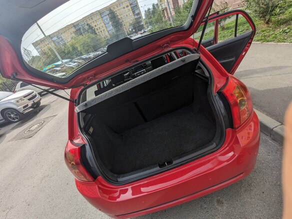2005 Toyota Corolla IX (E120, E130) Рестайлинг, красный, 480000 рублей - вид 12