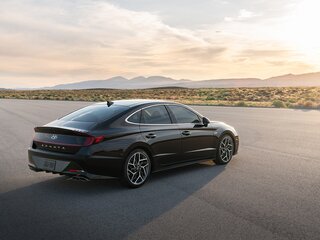 2021 Hyundai Sonata N-Line VIII (DN8), чёрный, 2600000 рублей, вид 3
