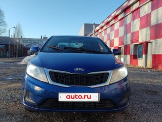 2011 Kia Rio III, синий, 750000 рублей, вид 1