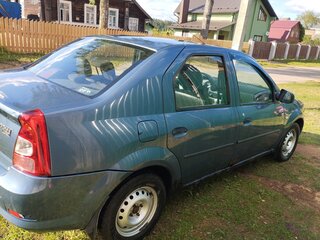 2011 Renault Logan I Рестайлинг, синий, 300000 рублей, вид 3