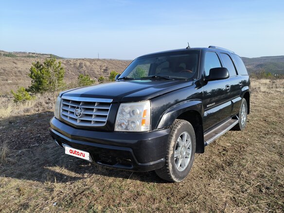 2002 Cadillac Escalade II, чёрный, 1199000 рублей