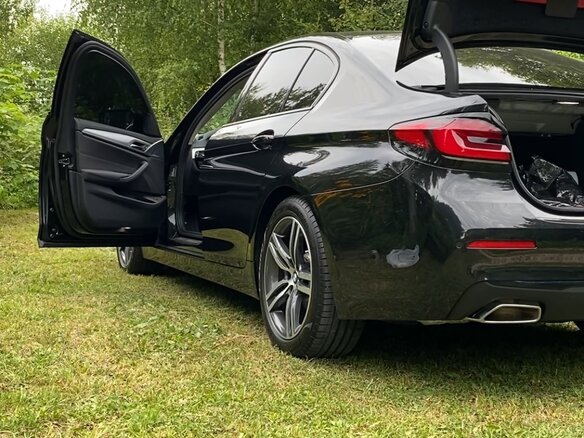 2020 BMW 5 серии 530i VII (G30/G31/G38) Рестайлинг, чёрный, 5500000 рублей - вид 8