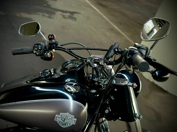 2014 Harley-Davidson Softail Slim, серый, 950000 рублей - вид 22