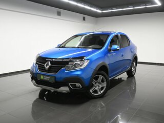 2019 Renault Logan Stepway II Рестайлинг, синий, 1095000 рублей, вид 1