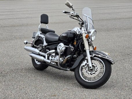 2005 Yamaha XVS650 Drag Star, чёрный, 620000 рублей, вид 1