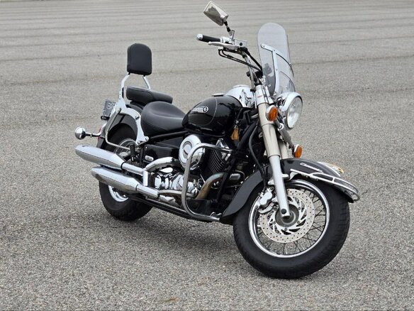 2005 Yamaha XVS650 Drag Star, чёрный, 620000 рублей