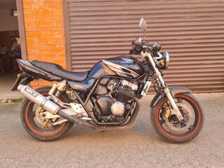 2001 Honda CB 400 Super Four, чёрный, 325000 рублей, вид 1