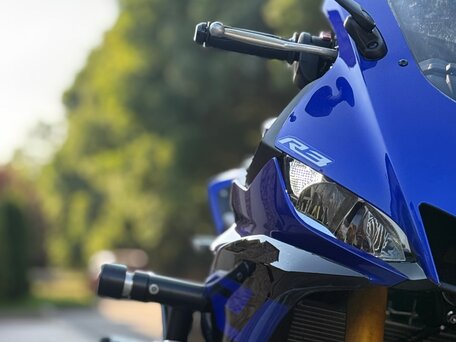 2019 Yamaha YZF-R3, синий, 550000 рублей, вид 4