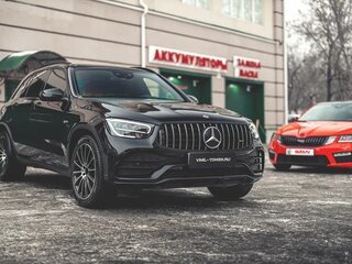 2019 Mercedes-Benz GLC AMG 43 AMG I (X253) Рестайлинг, чёрный, 5590000 рублей, вид 3